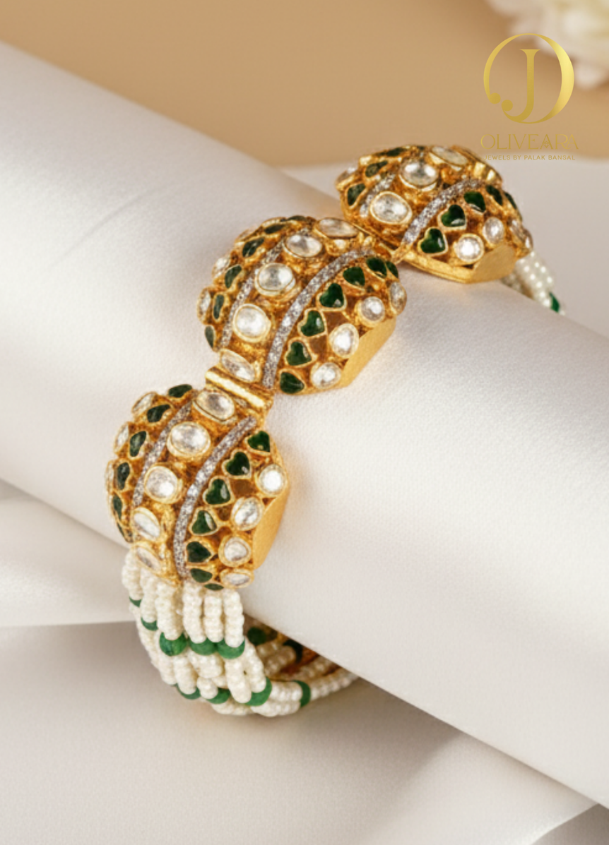 Ethnic Silver Bracelet