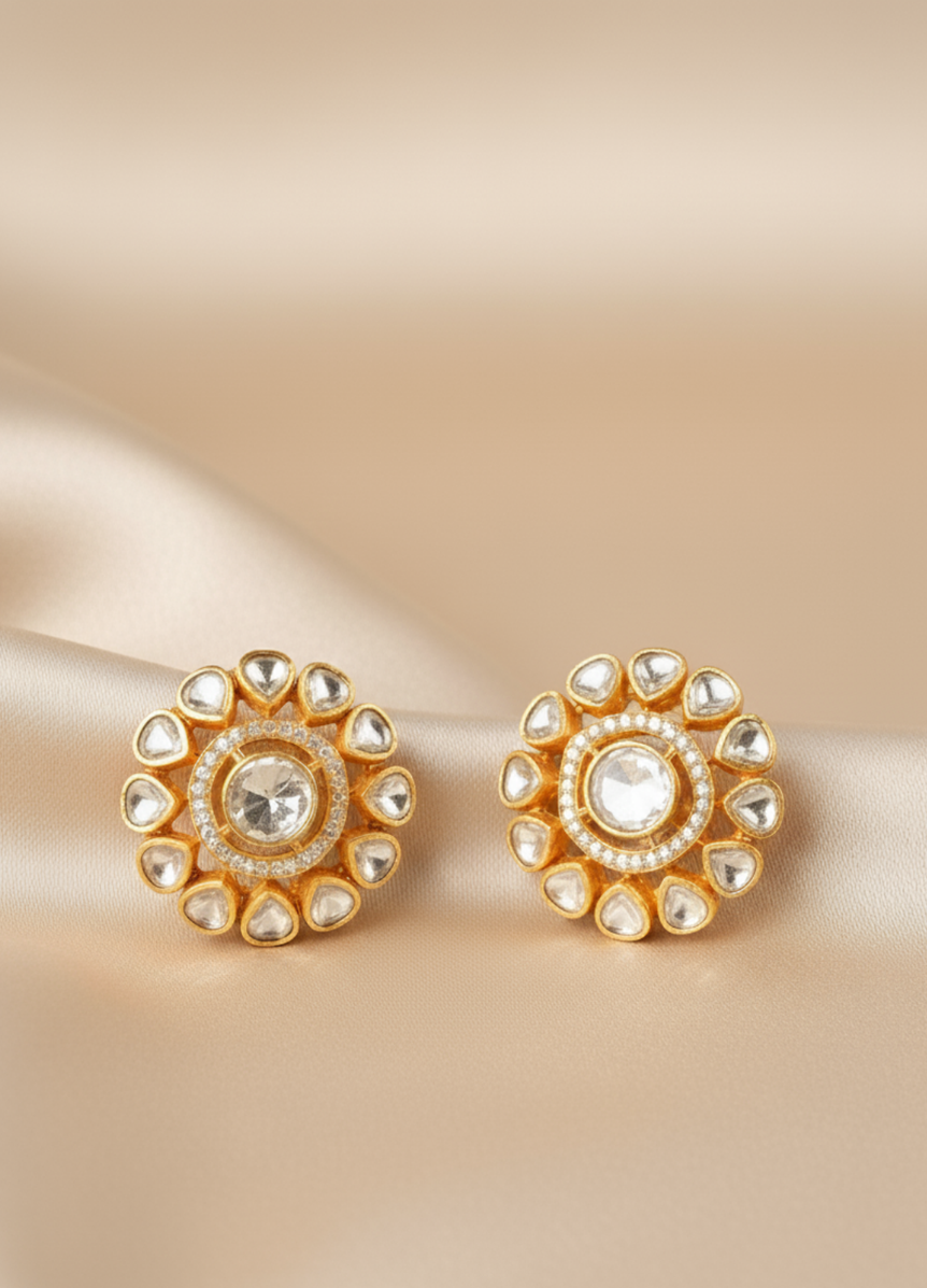 Ethnic Silver Earrings