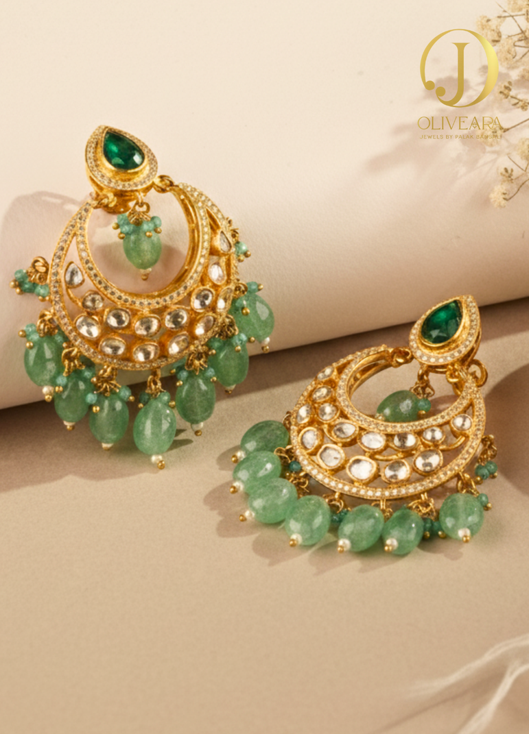 Ethnic Silver Earrings