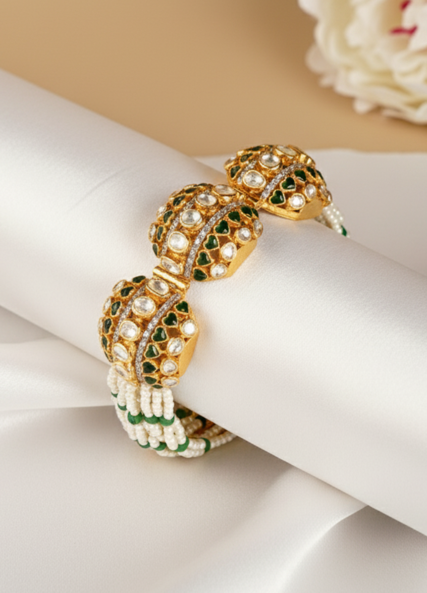 Ethnic Silver Bracelet