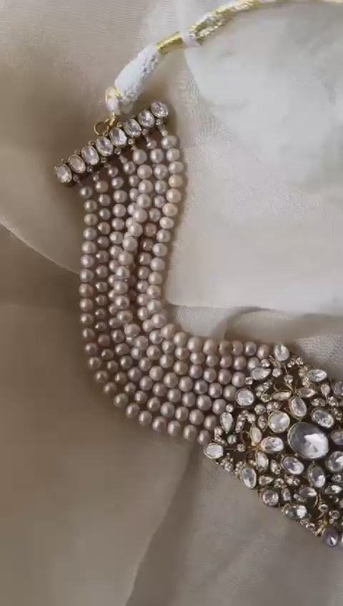 HEAVY 14KT GOLD LAB-GROWN DIAMOND SET